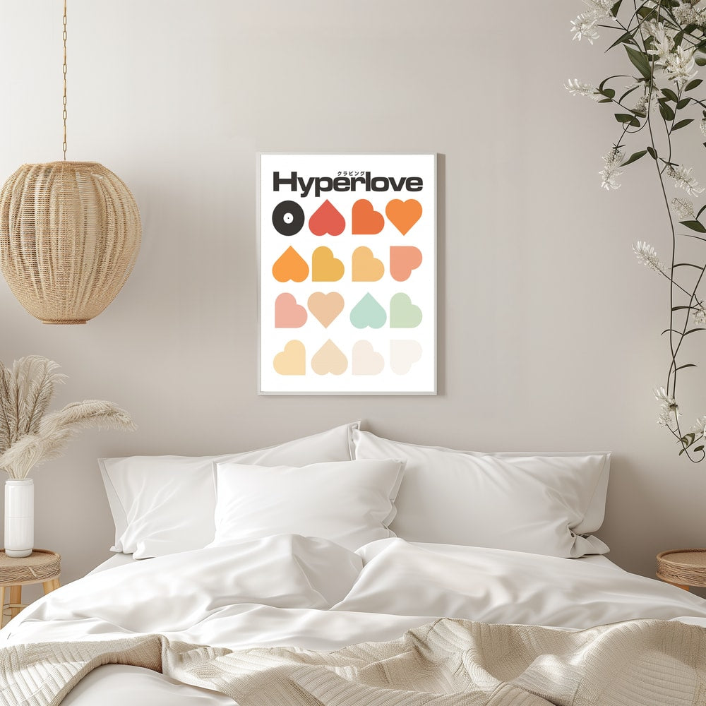 Retro Hearts Pattern