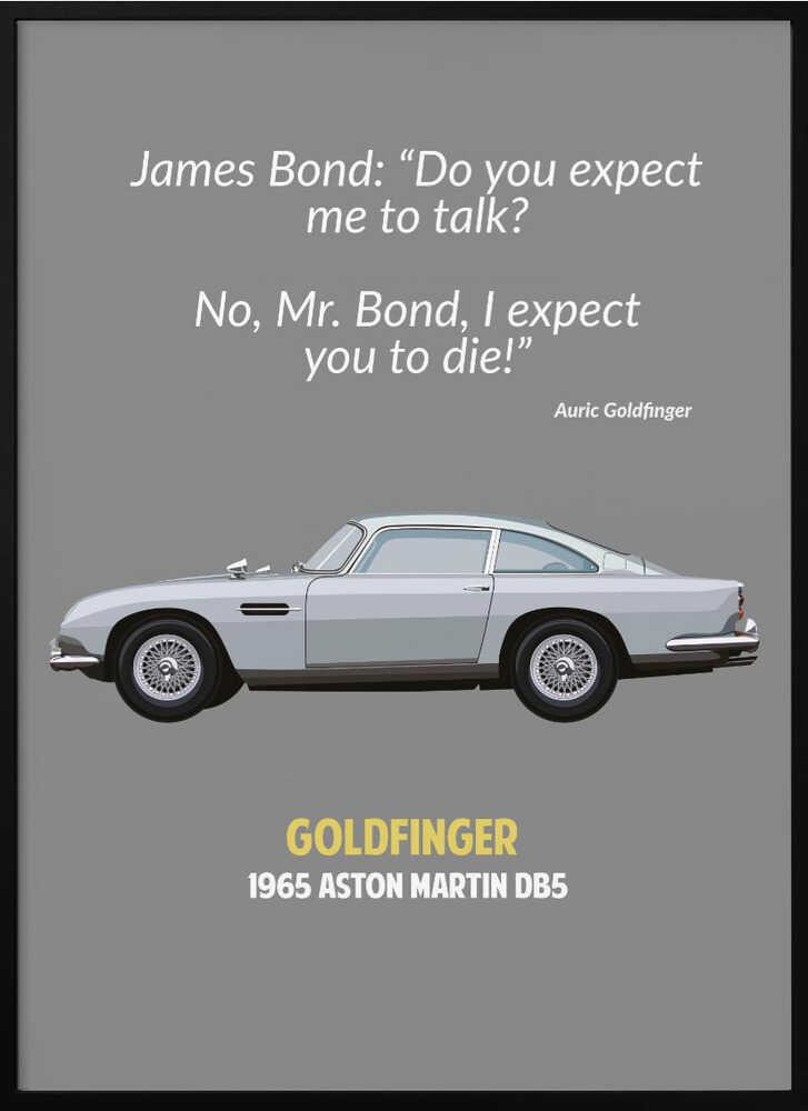 Goldfinger Standard Wall Art