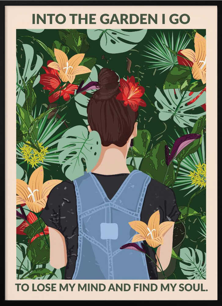 Into the Garden Standard Wall Art
