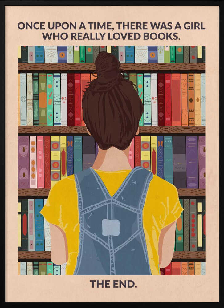Book Girl (brunette)