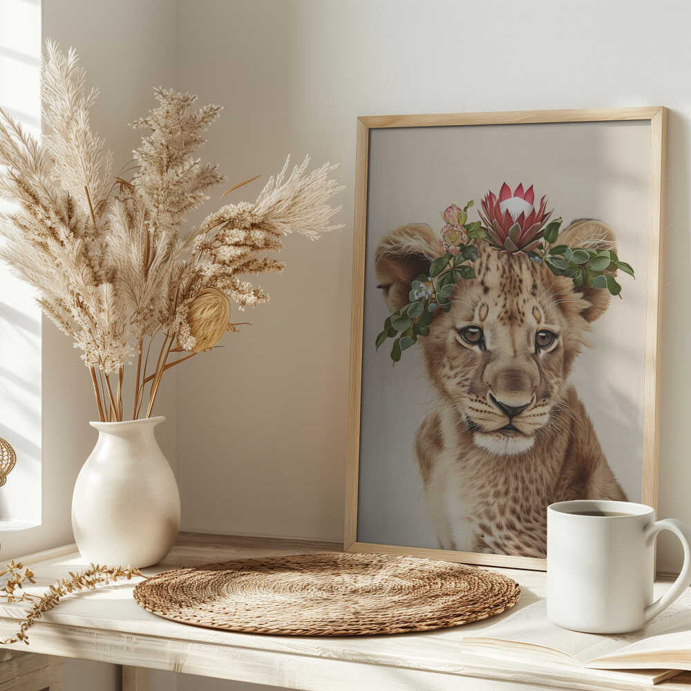 Savannah Lion Cub