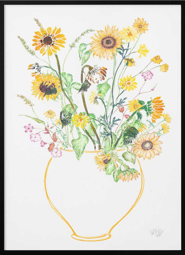 Cheerful Sunflower Bouquet