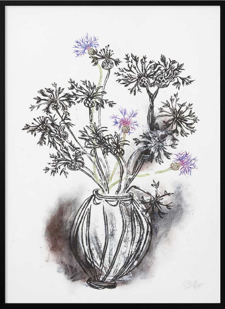 Wildflower Vase Sketch