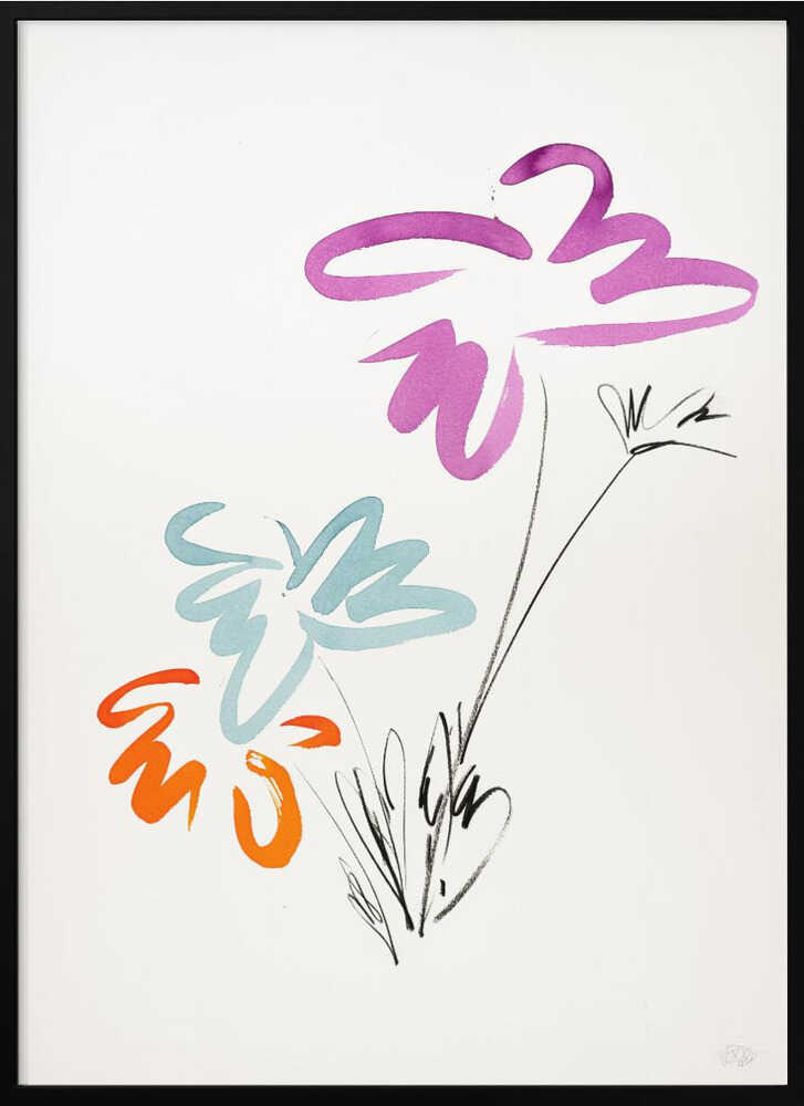 Colorful Abstract Blooms