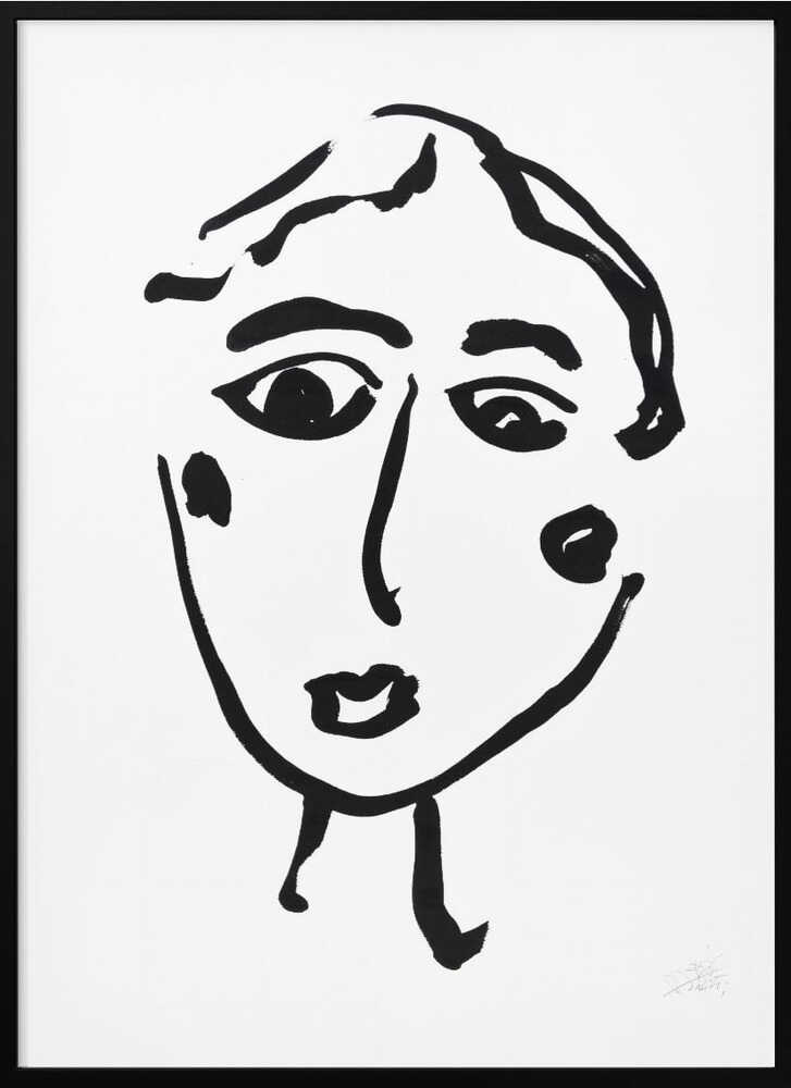 Abstract Human Face