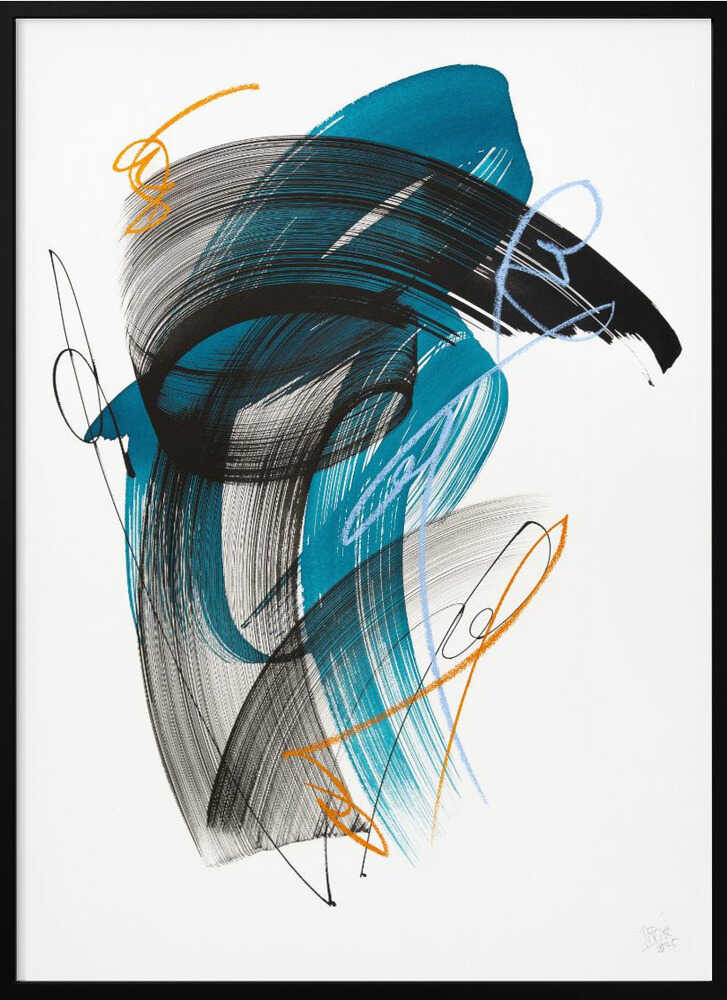 Dynamic Teal Flow