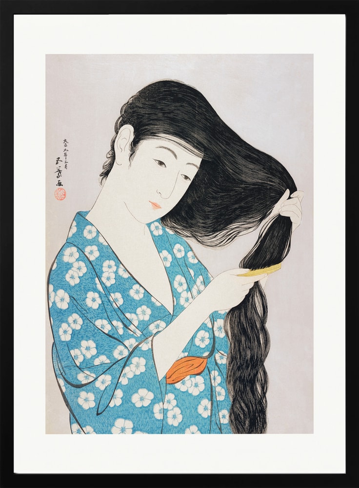 Woman Combing Her Hair (1920)