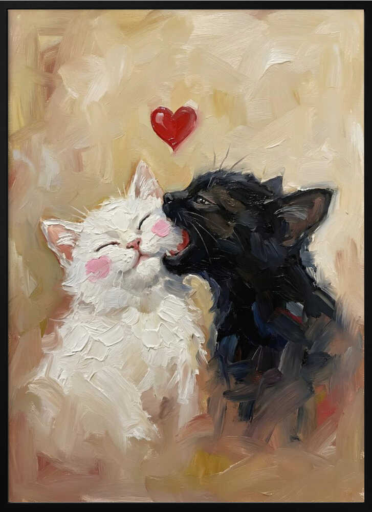 Sweet Cat Kiss
