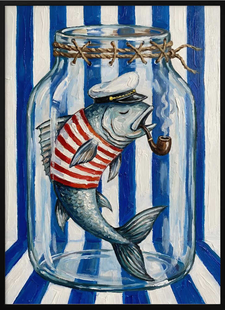 Sailor Fish In A Jar