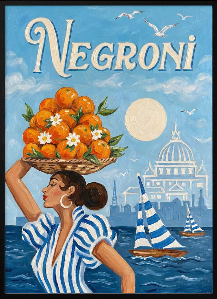Mediterranean Negroni Summer