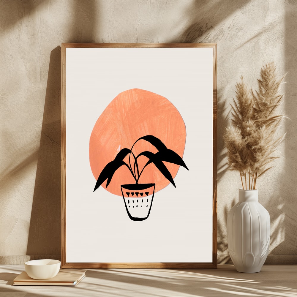 Boho Potted Plant