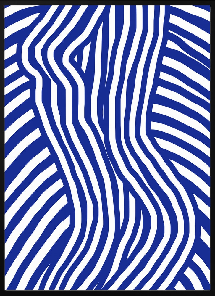 Modern Striped Figure
