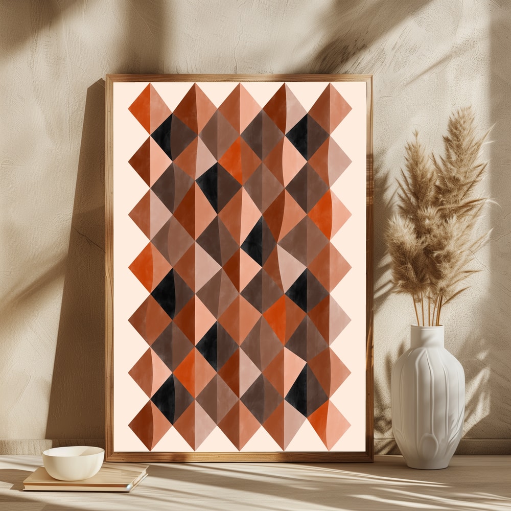 Warm Earthy Geometry