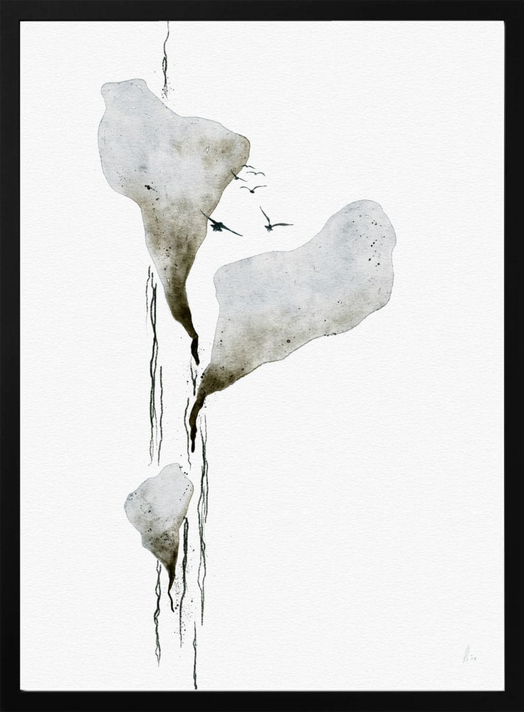 Melting Ice And Birds