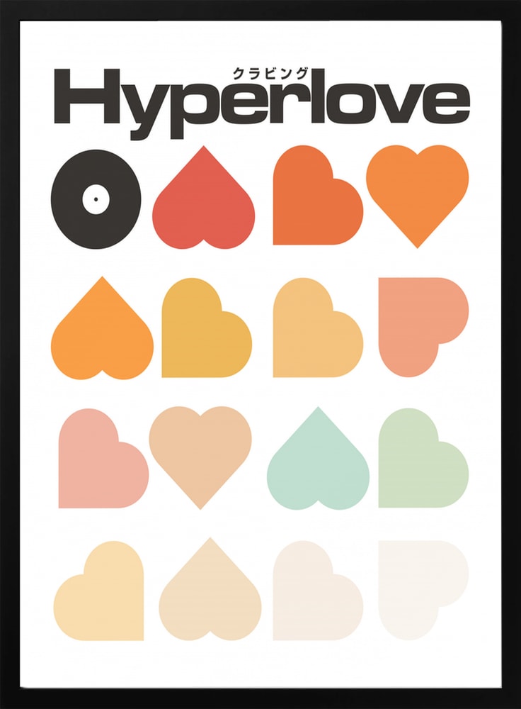 Retro Hearts Pattern