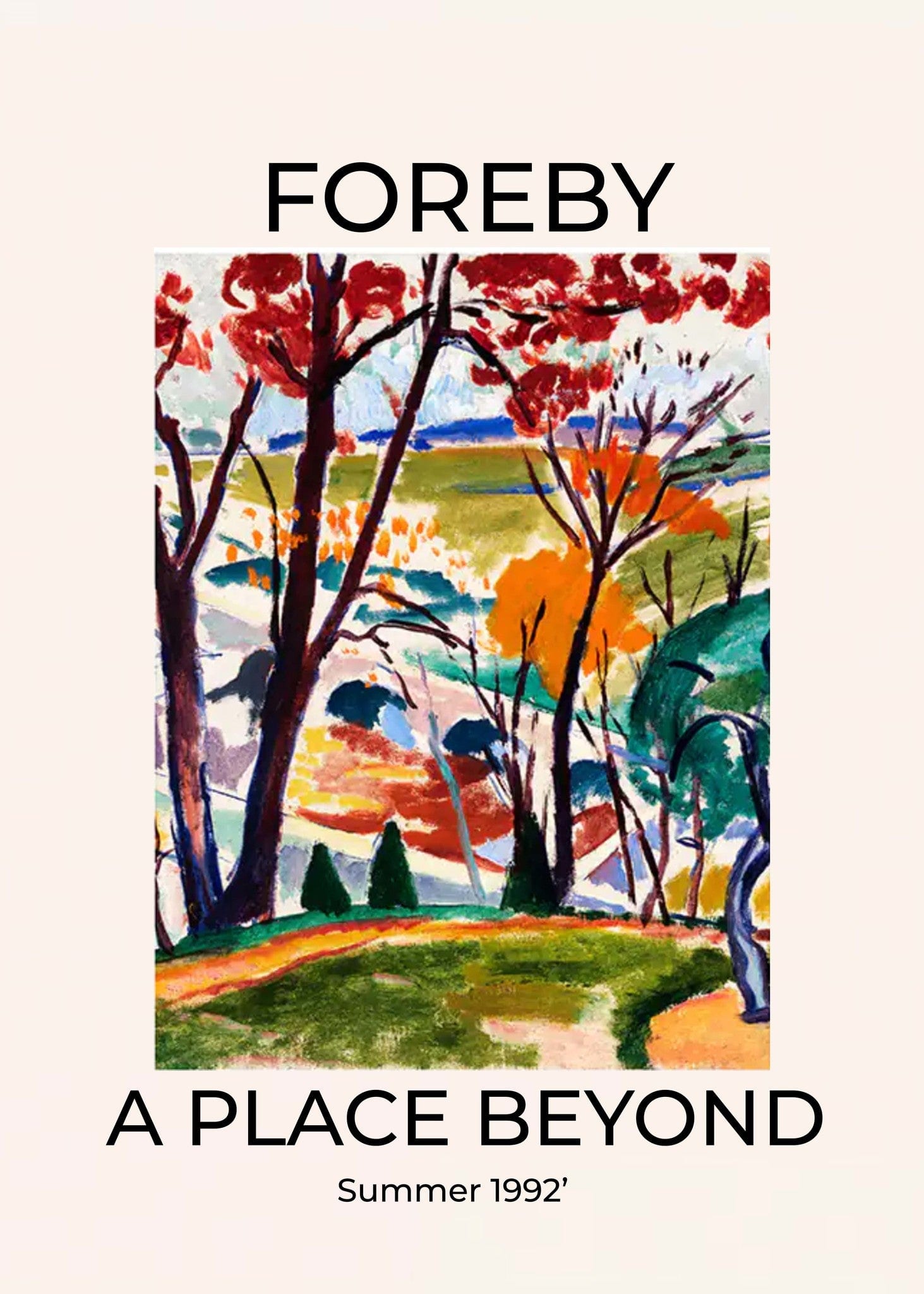A Place Beyond Vintage Plakat