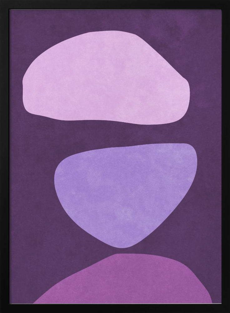 Abstarct Forms Violett - plakatstore