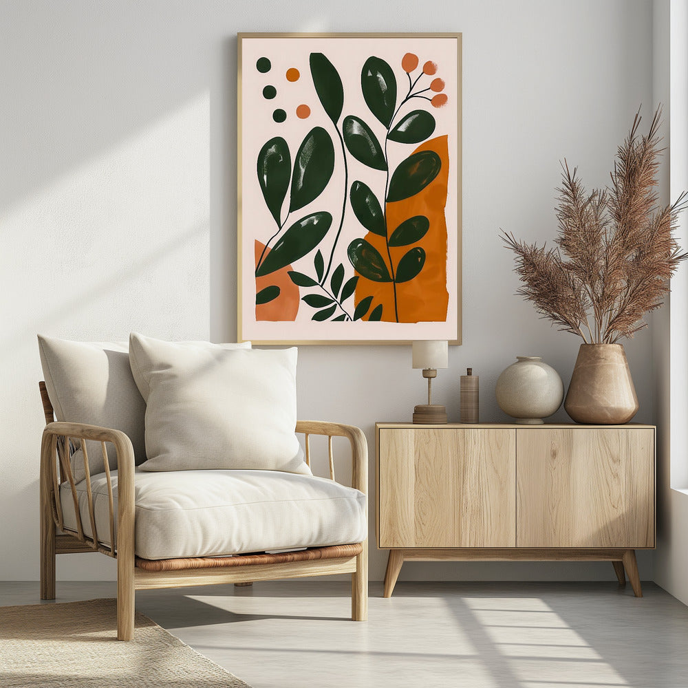 Abstract Botanical No 1 - plakatstore