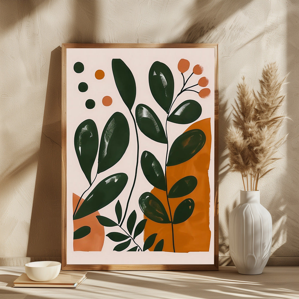 Abstract Botanical No 1 - plakatstore