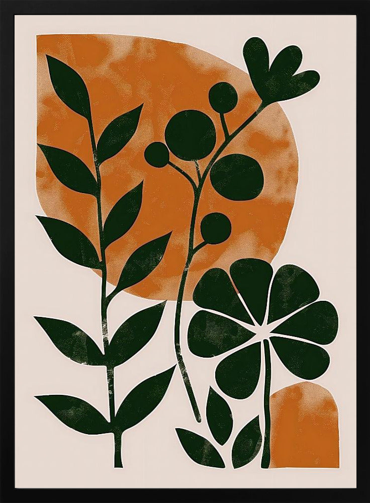 Abstract Botanical No 2 - plakatstore