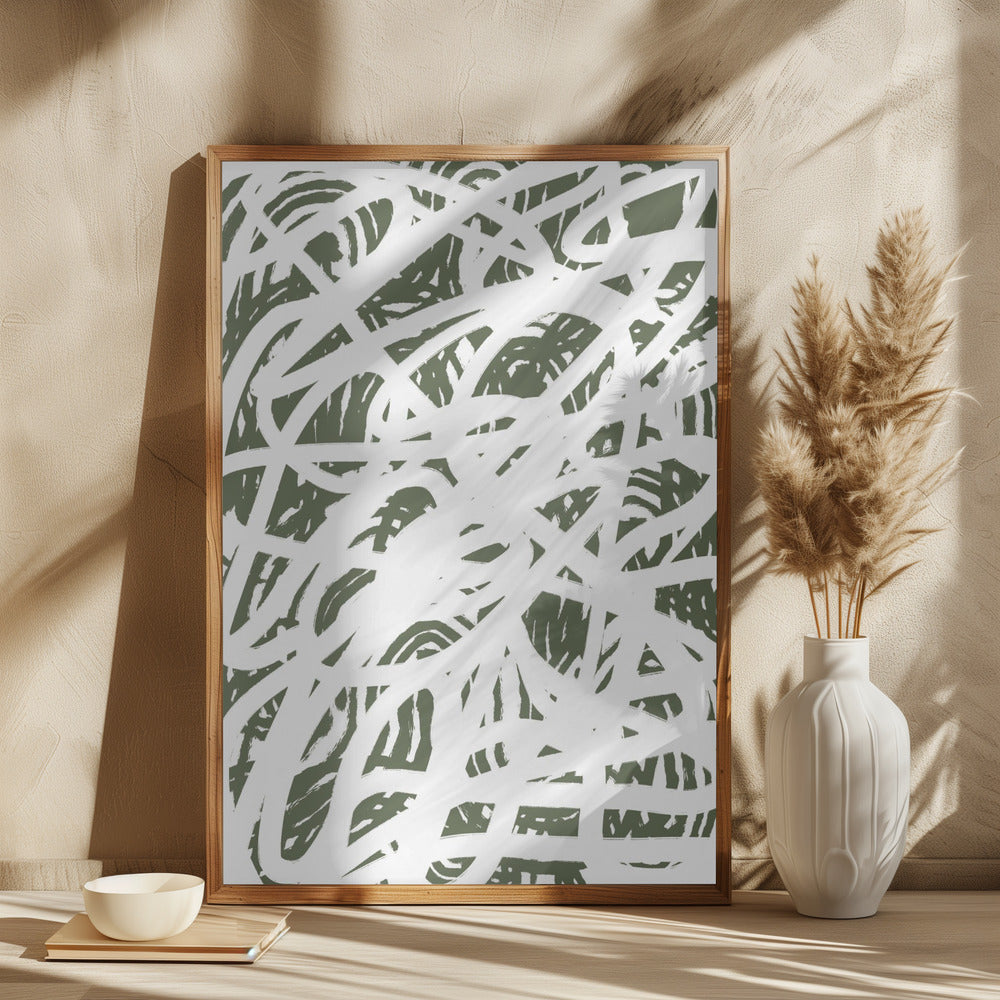 Abstract Green - plakatstore