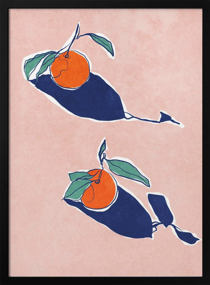 Abstract Oranges - plakatstore