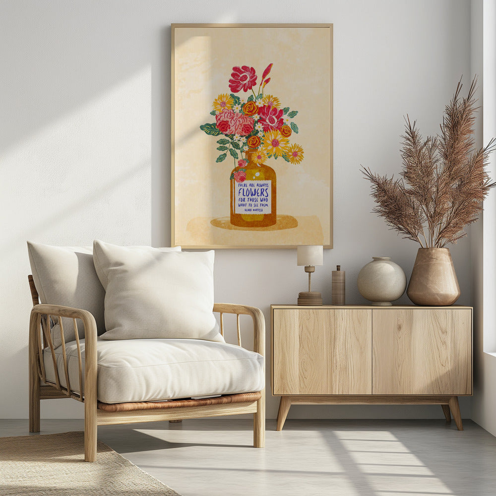 Always flowers - plakatstore