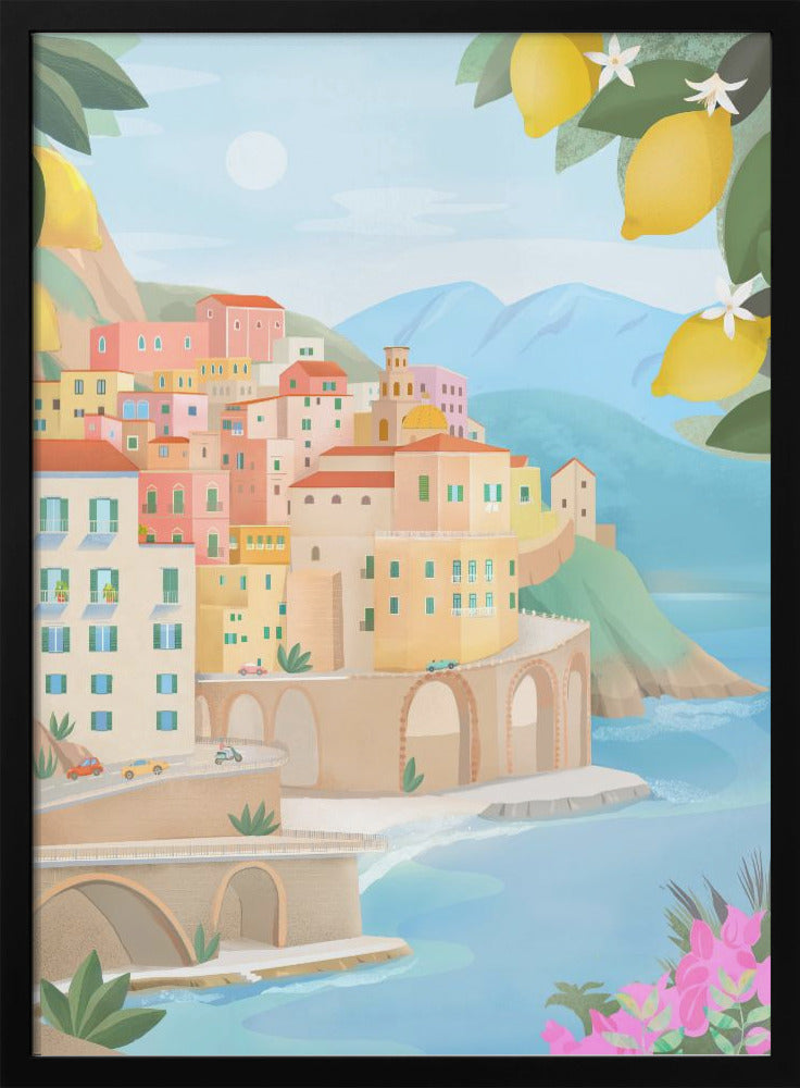 Amalfi Coast, Italy - plakatstore