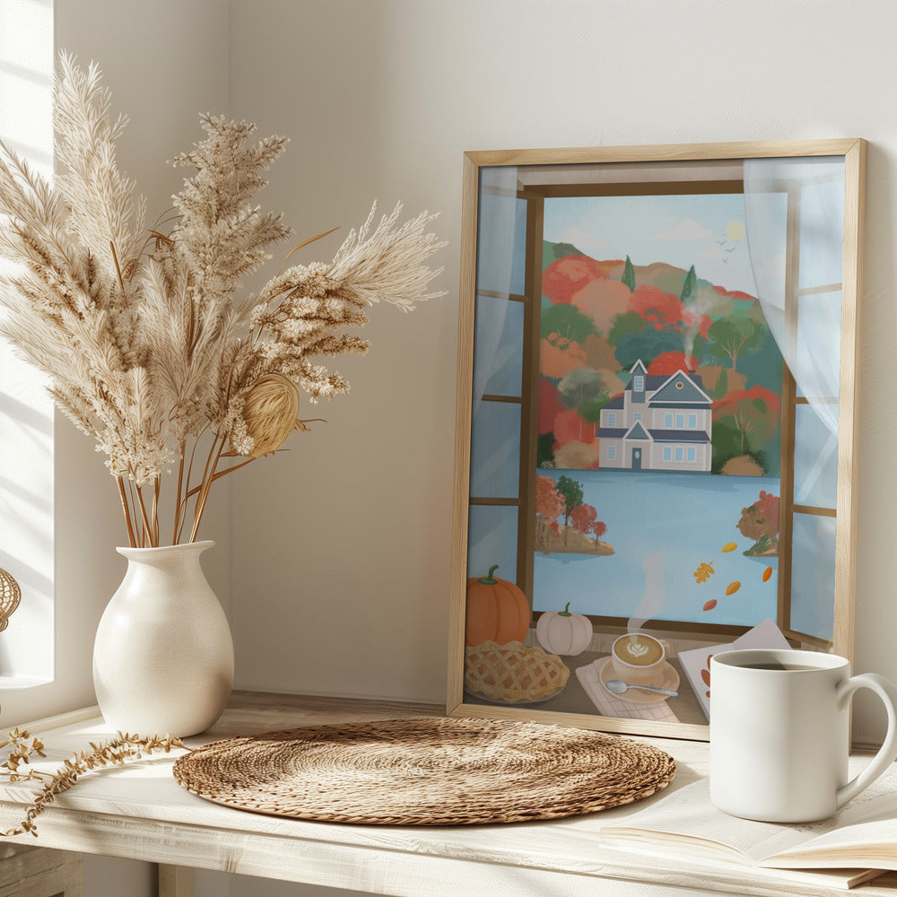 Autumn Cottage - plakatstore