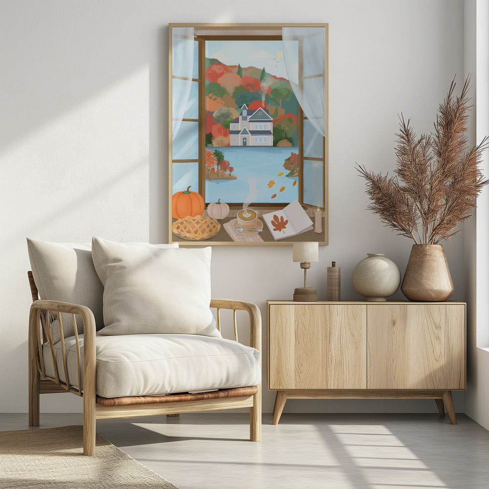 Autumn Cottage - plakatstore