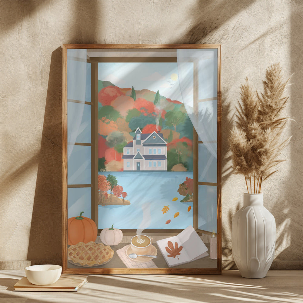 Autumn Cottage - plakatstore