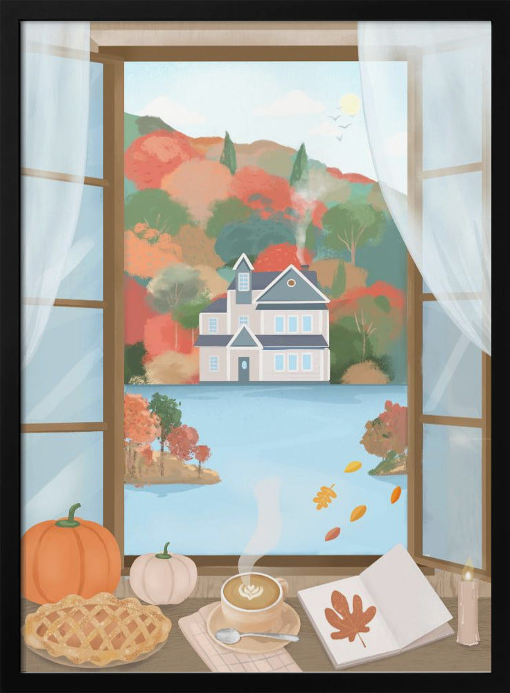 Autumn Cottage - plakatstore