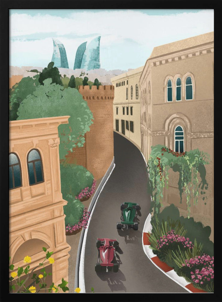Baku Azerbeidzjan - plakatstore