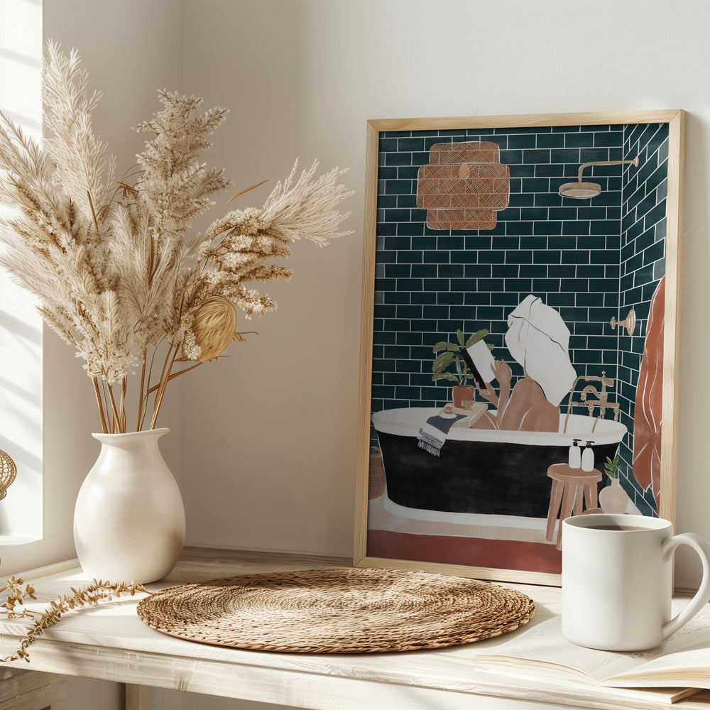 Bathroom Babe - plakatstore