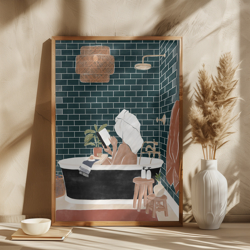 Bathroom Babe - plakatstore