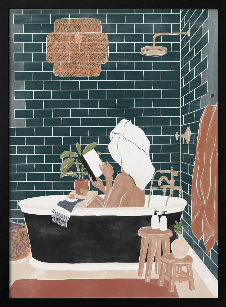 Bathroom Babe - plakatstore
