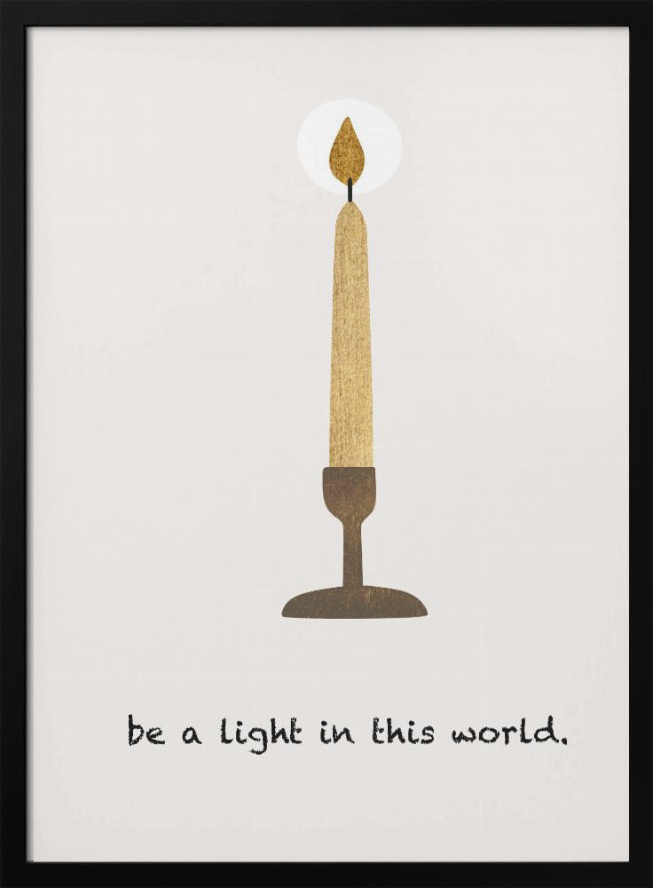 Be a Light - plakatstore