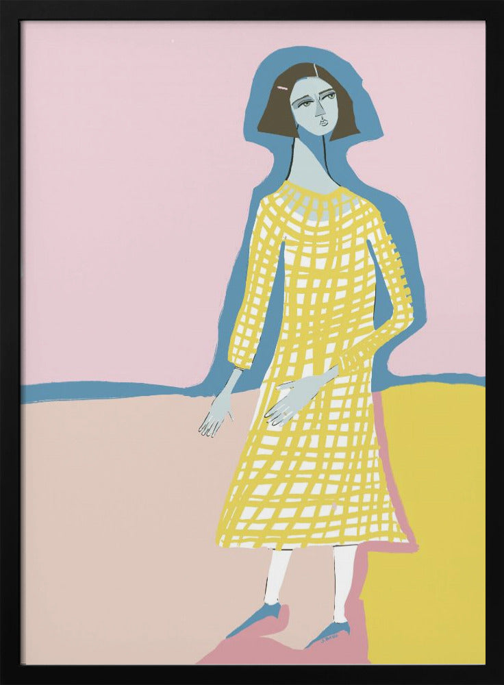 Blue lady - plakatstore