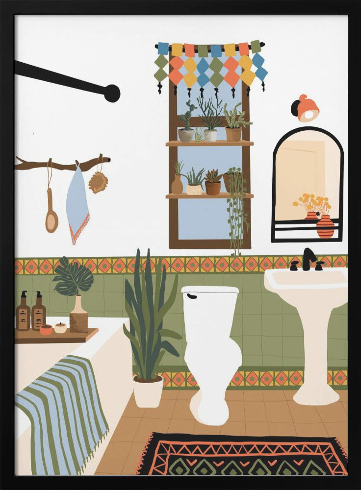 Boho Bathroom - plakatstore