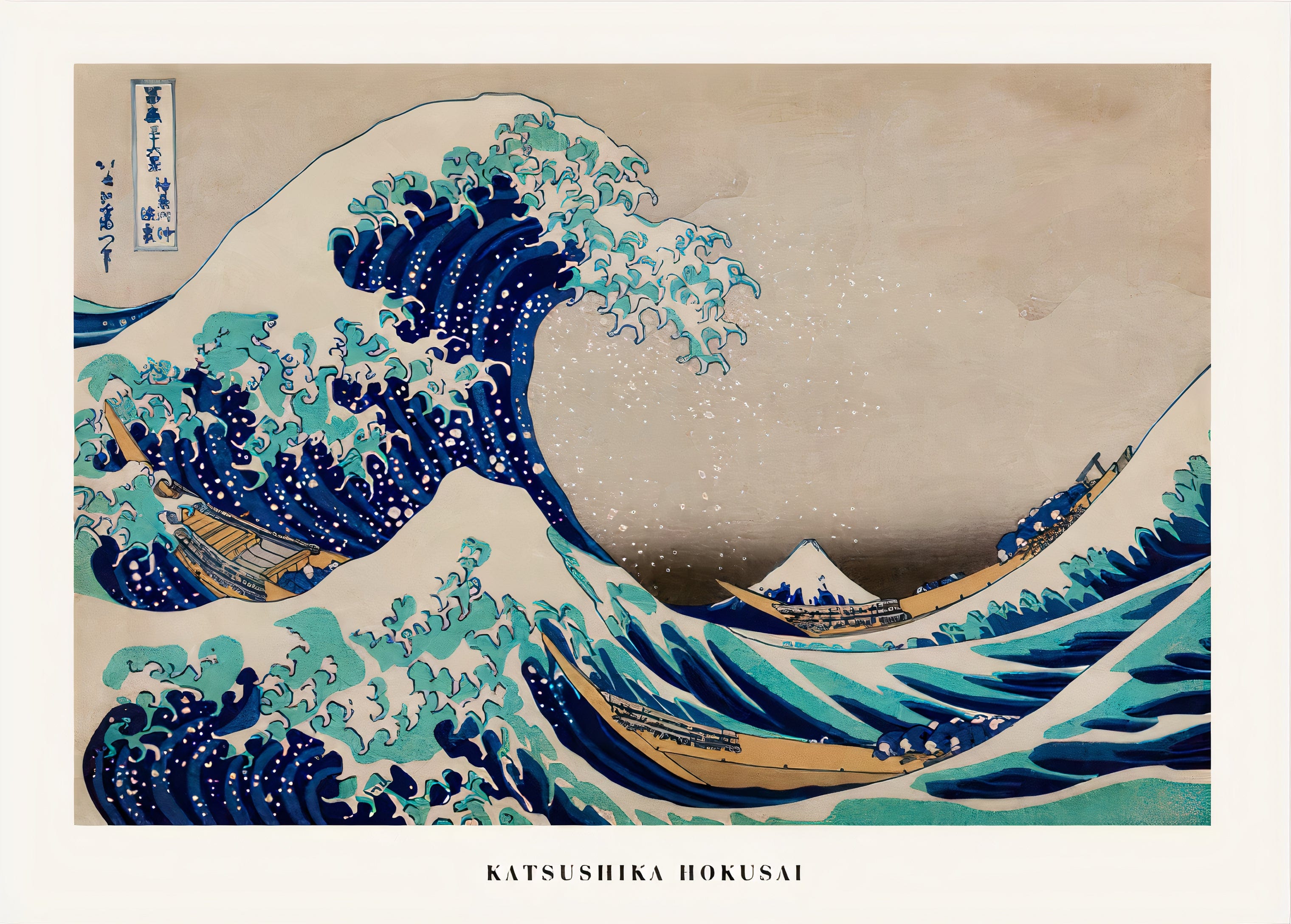 Bølge Vintage Plakat