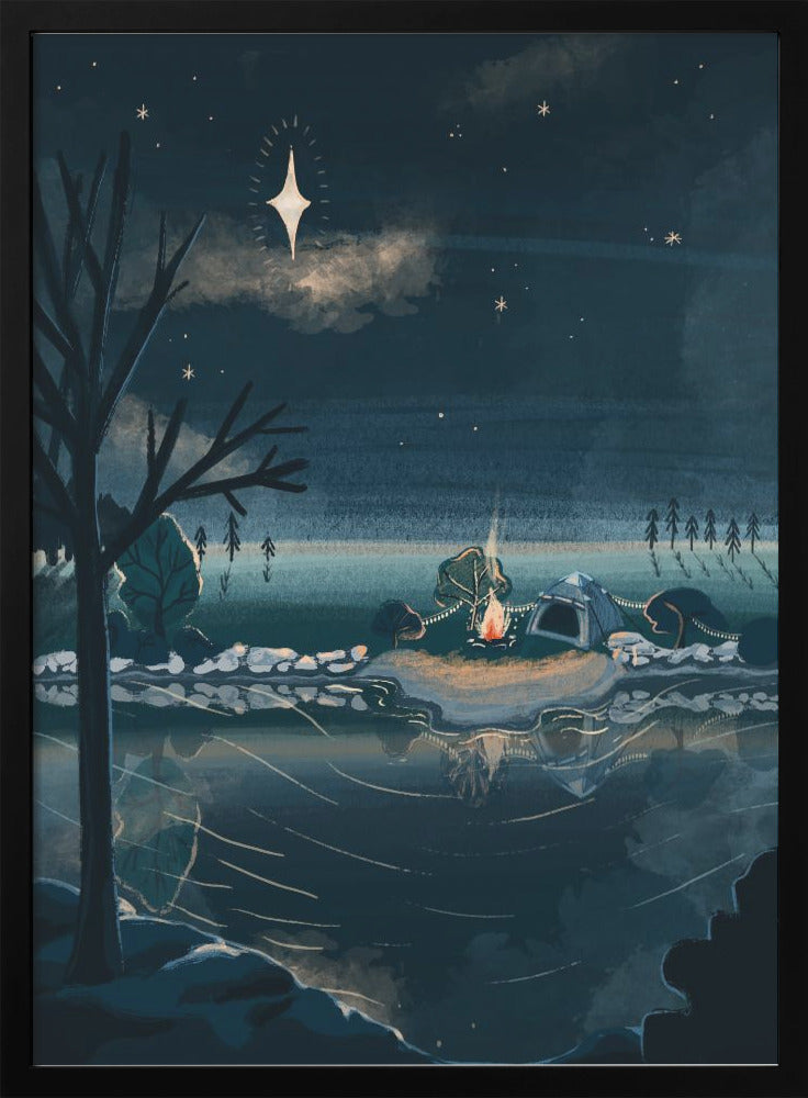 Christmas Camping - plakatstore