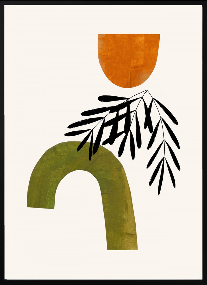 Abstract Olive Arch