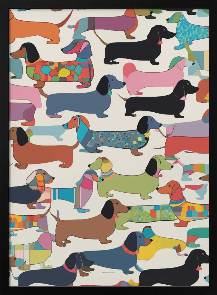 Dachshunds - plakatstore