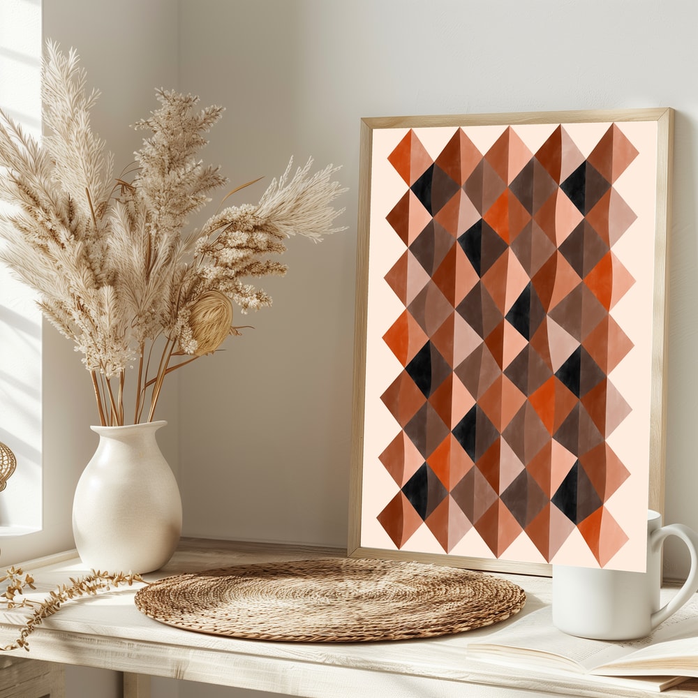 Warm Earthy Geometry