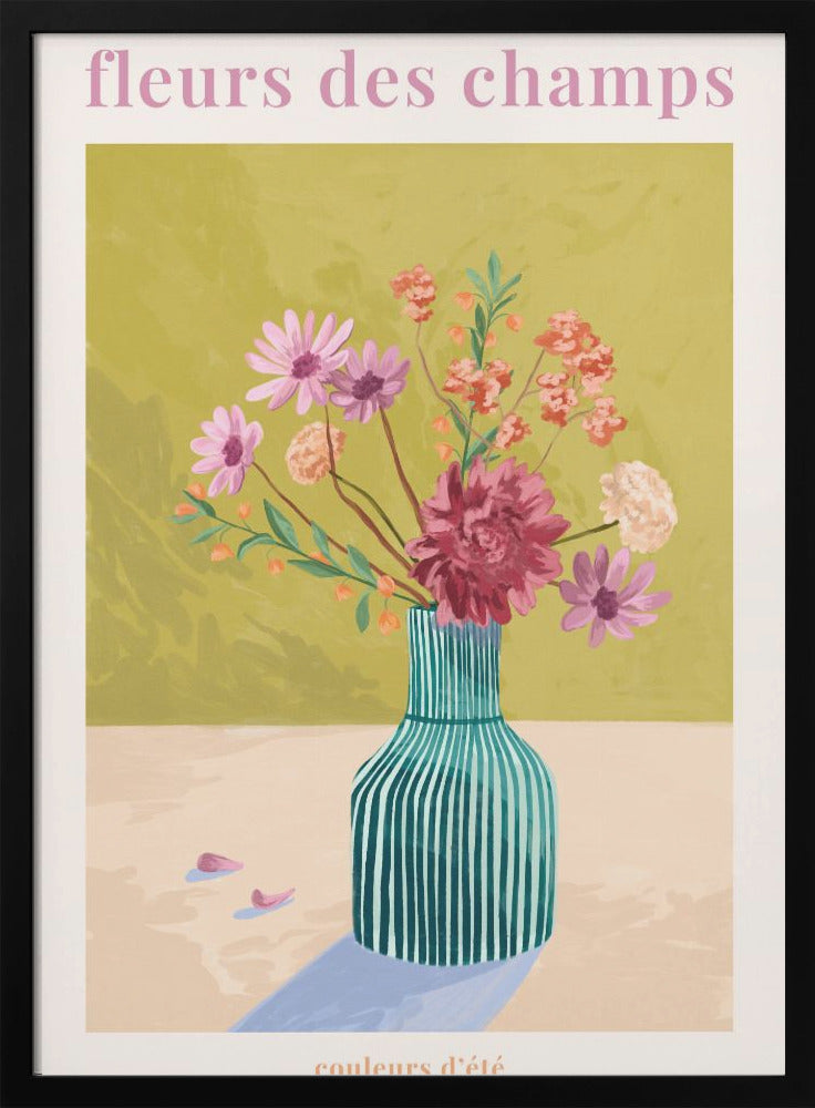 Fleur Des Champs - Green - plakatstore