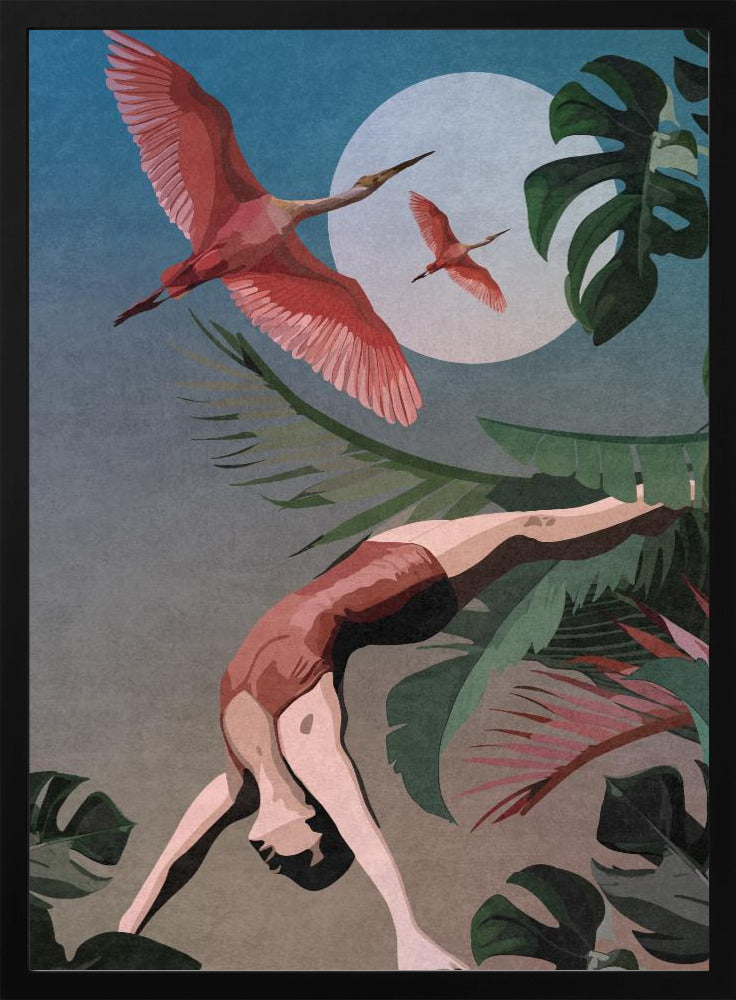 Flip in Moonlight - plakatstore