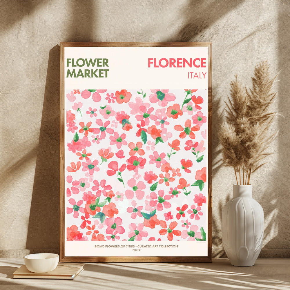 Florence Flower Market - plakatstore
