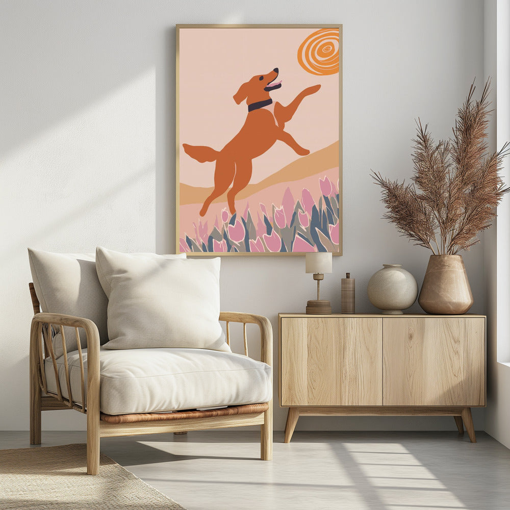 Frisbee Dog - plakatstore