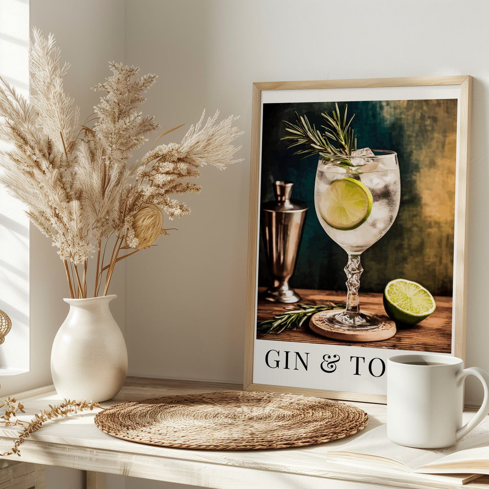 Gin & Tonic - plakatstore