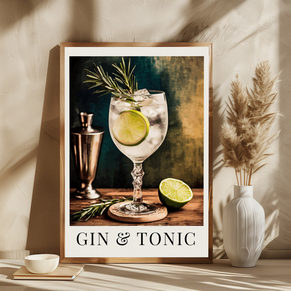 Gin & Tonic - plakatstore